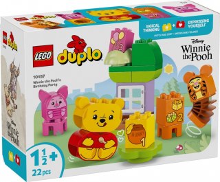 Klocki duplo 10457 przyjęcie urodzinowe kubusia puchatka