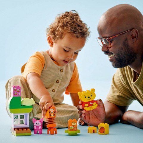 Klocki duplo 10457 przyjęcie urodzinowe kubusia puchatka