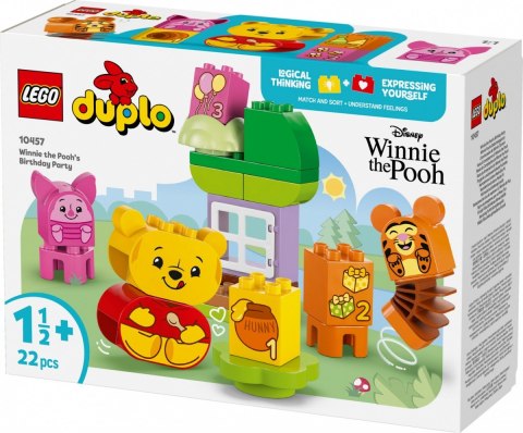 Klocki duplo 10457 przyjęcie urodzinowe kubusia puchatka
