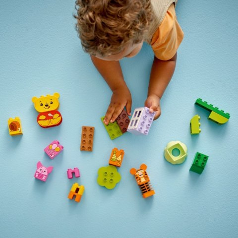 Klocki duplo 10457 przyjęcie urodzinowe kubusia puchatka