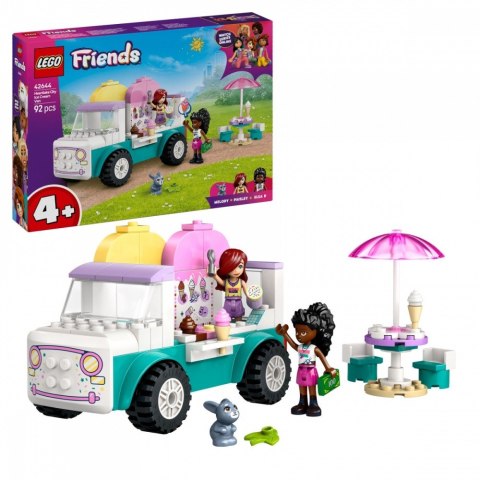 Klocki friends 42644 furgonetka z lodami w mieście heartlake