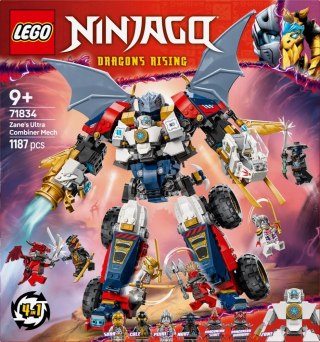 Klocki ninjago 71834 wielofunkcyjny ultramech zanea