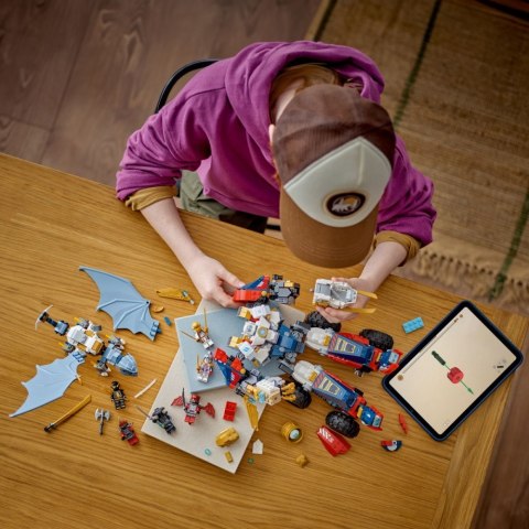 Klocki ninjago 71834 wielofunkcyjny ultramech zanea