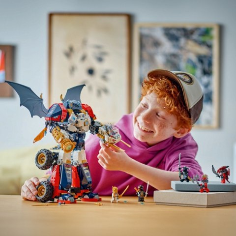 Klocki ninjago 71834 wielofunkcyjny ultramech zanea