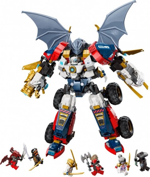 Klocki ninjago 71834 wielofunkcyjny ultramech zanea