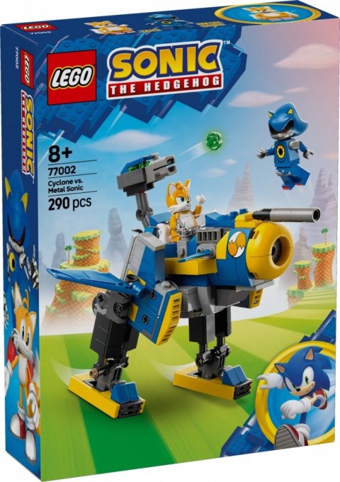 Klocki sonic 77002 cyclone kontra metal sonic