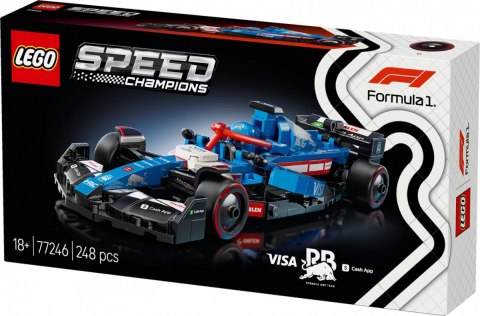 Klocki speed champions 77246 bolid f1 visa cash app rb vcarb 01