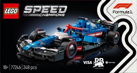 Klocki speed champions 77246 bolid f1 visa cash app rb vcarb 01