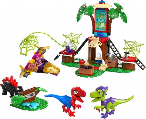 Klocki spidey 11200 bitwa spidey'ego i gobby'ego przy domku na drzewie