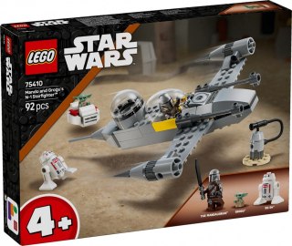 Klocki star wars 75410 myśliwiec n-1 mando i grogu