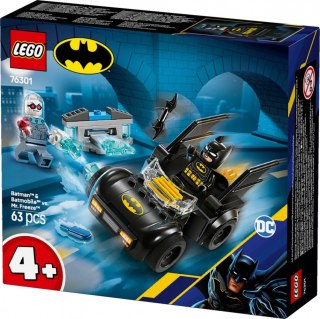 Klocki super heroes 76301 batman i batmobil kontra mr. freeze