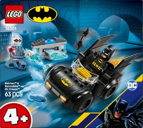 Klocki super heroes 76301 batman i batmobil kontra mr. freeze