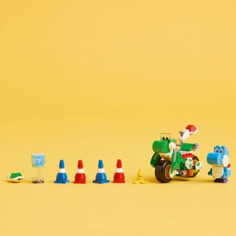 Klocki super mario 72031 mario kart - yoshi bike