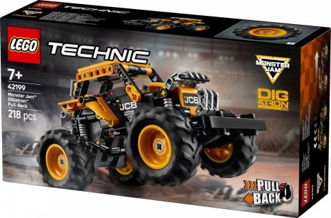 Klocki technic 42199 monster jam digatron z napędem pull-back