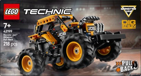 Klocki technic 42199 monster jam digatron z napędem pull-back