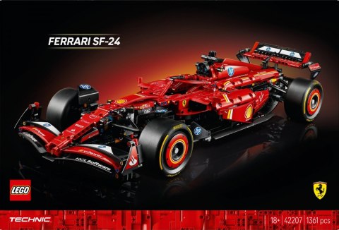 Klocki technic 42207 bolid f1 ferrari sf-24