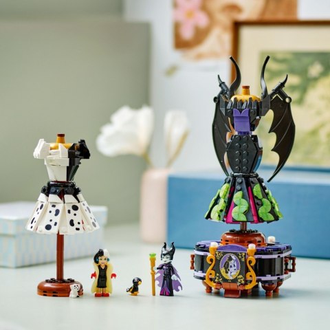 Klocki disney 43262 suknie diaboliny i cruelli de mon