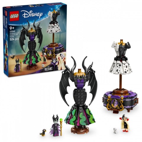 Klocki disney 43262 suknie diaboliny i cruelli de mon
