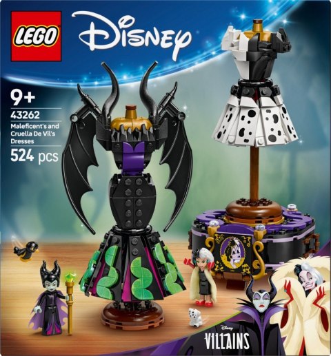 Klocki disney 43262 suknie diaboliny i cruelli de mon
