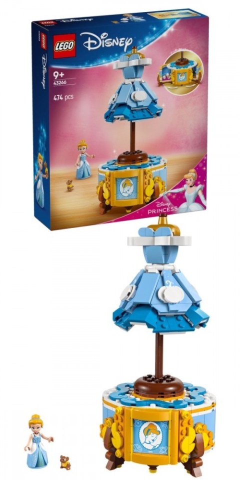 Klocki disney 43266 suknia kopciuszka