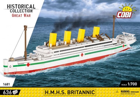 Klocki h.m.h.s. britannic 636 klocków