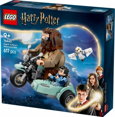 Klocki harry potter 76443 przejażdżka motocyklowa hagrida i harry'ego