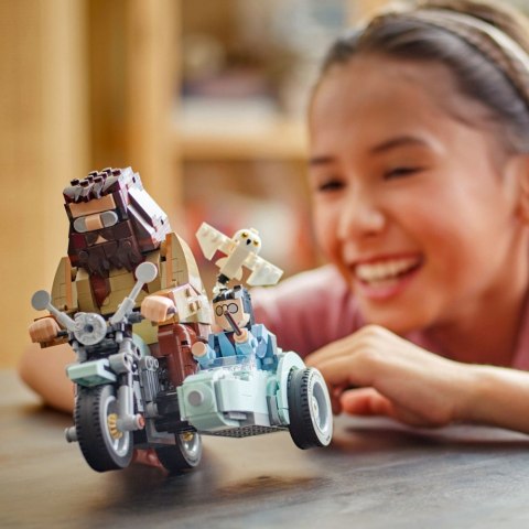 Klocki harry potter 76443 przejażdżka motocyklowa hagrida i harry'ego