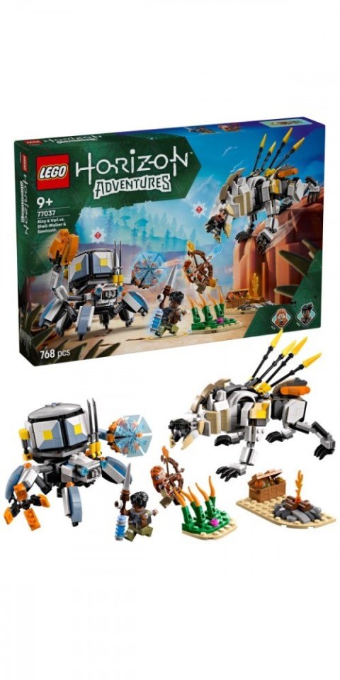 Klocki horizon 77037 aloy i varl kontra krabołaz i piłoząb