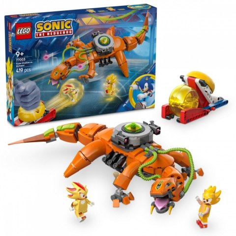 Klocki sonic 77003 super shadow kontra biolizard