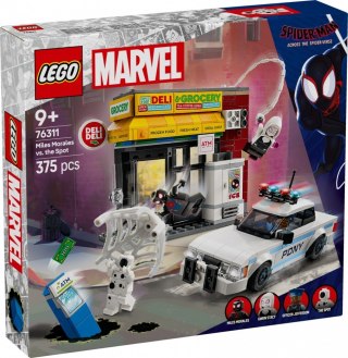 Klocki super heroes 76311 multiwersum: miles morales kontra spot