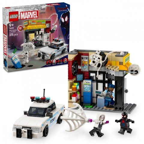 Klocki super heroes 76311 multiwersum: miles morales kontra spot