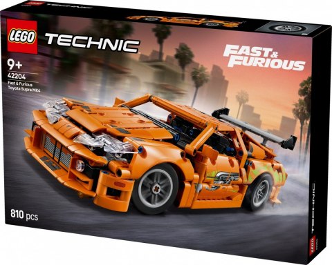 Klocki technic 42204 fast and furious toyota supra mk4