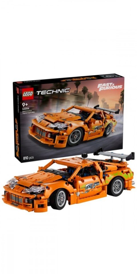 Klocki technic 42204 fast and furious toyota supra mk4
