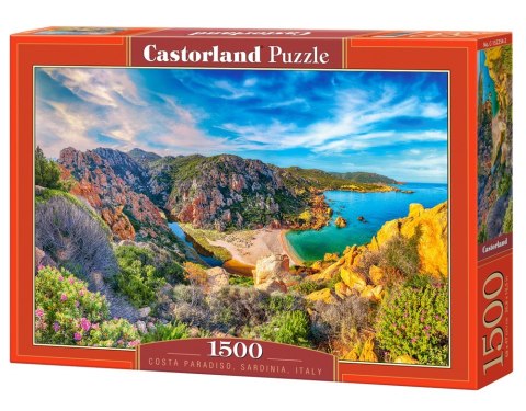 Puzzle 1500 elementów costa paradiso sardinia italy