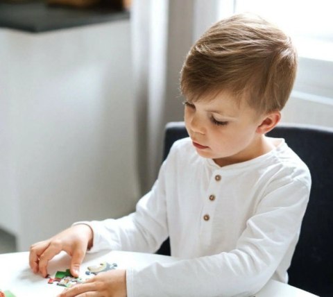 Puzzle 24 elementów maxi ciekawski smok diplodok