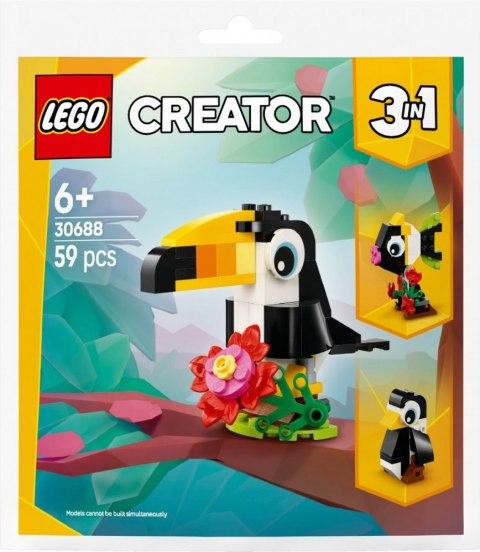 Klocki creator 30688 tropikalny tukan