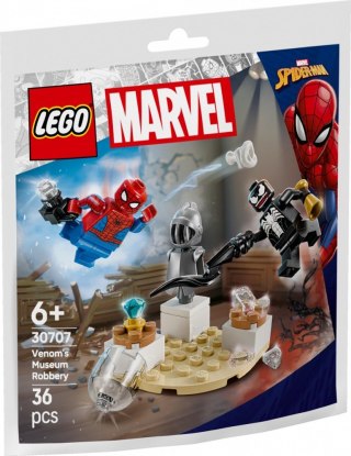Klocki super heroes 30707 napad venoma na muzeum