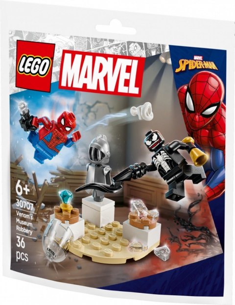 Klocki super heroes 30707 napad venoma na muzeum