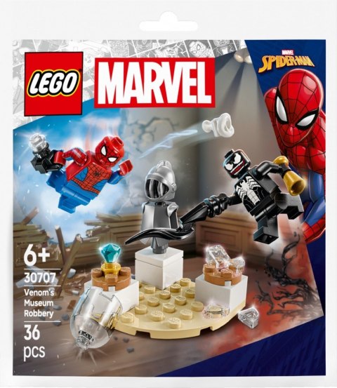 Klocki super heroes 30707 napad venoma na muzeum