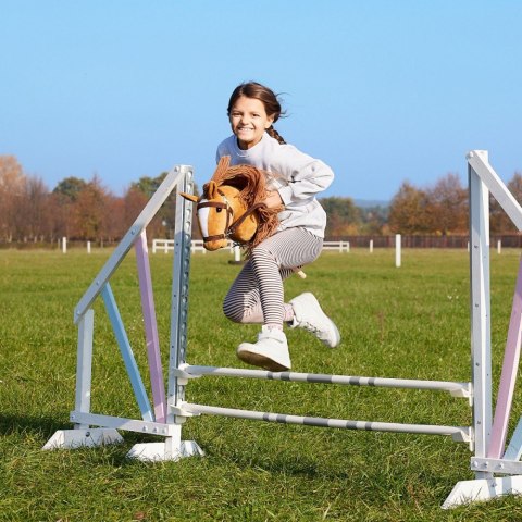 Koń na kiju hobby horse hoppihorse a3 chestnut - brąz, maść kasztanowata