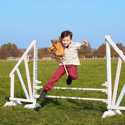 Koń na kiju hobby horse hoppihorse a4 chestnut - brąz, maść kasztanowata