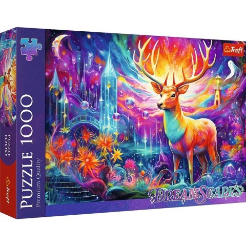 Puzzle 1000 elementów dreamscapes mistyczny jeleń