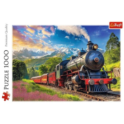 Puzzle 1000 elementów podróż pociągiem