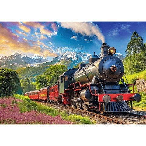 Puzzle 1000 elementów podróż pociągiem