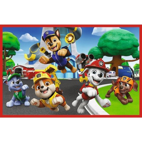 Puzzle 2x24 elementy psi patrol psi dzień zabaw paw patrol