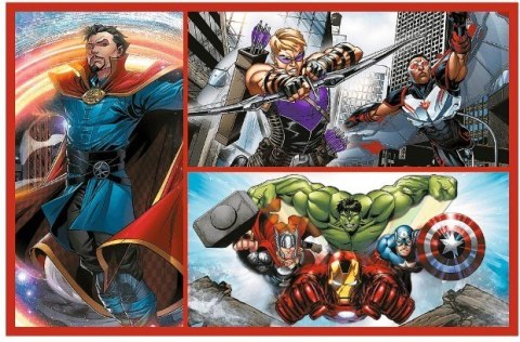 Puzzle 2x70 elementów avengers zostań bohaterem