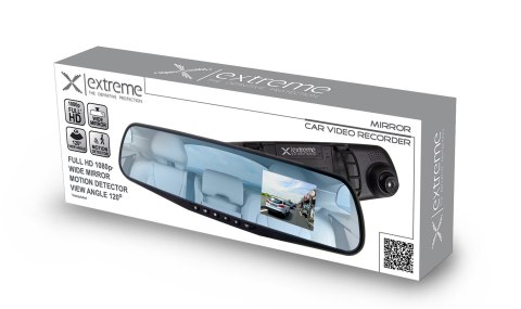 XDR103 Extreme wideorejestrator samochodowy mirror