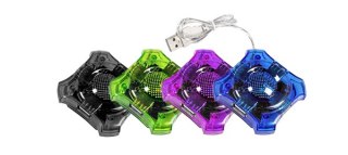 EA150G Esperanza usb 2.0 hub 4x usb star zielony