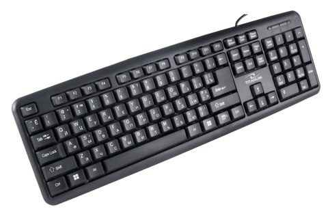 TK101UA Titanum klawiatura przewod. standardowa usb ua