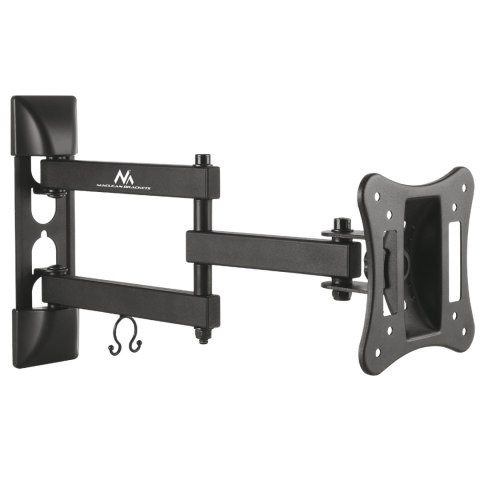 Uchwyt do telewizora lub monitora Maclean, uniwersalny, max vesa 100x100, 13-27", 15 kg, czarny, MC-719